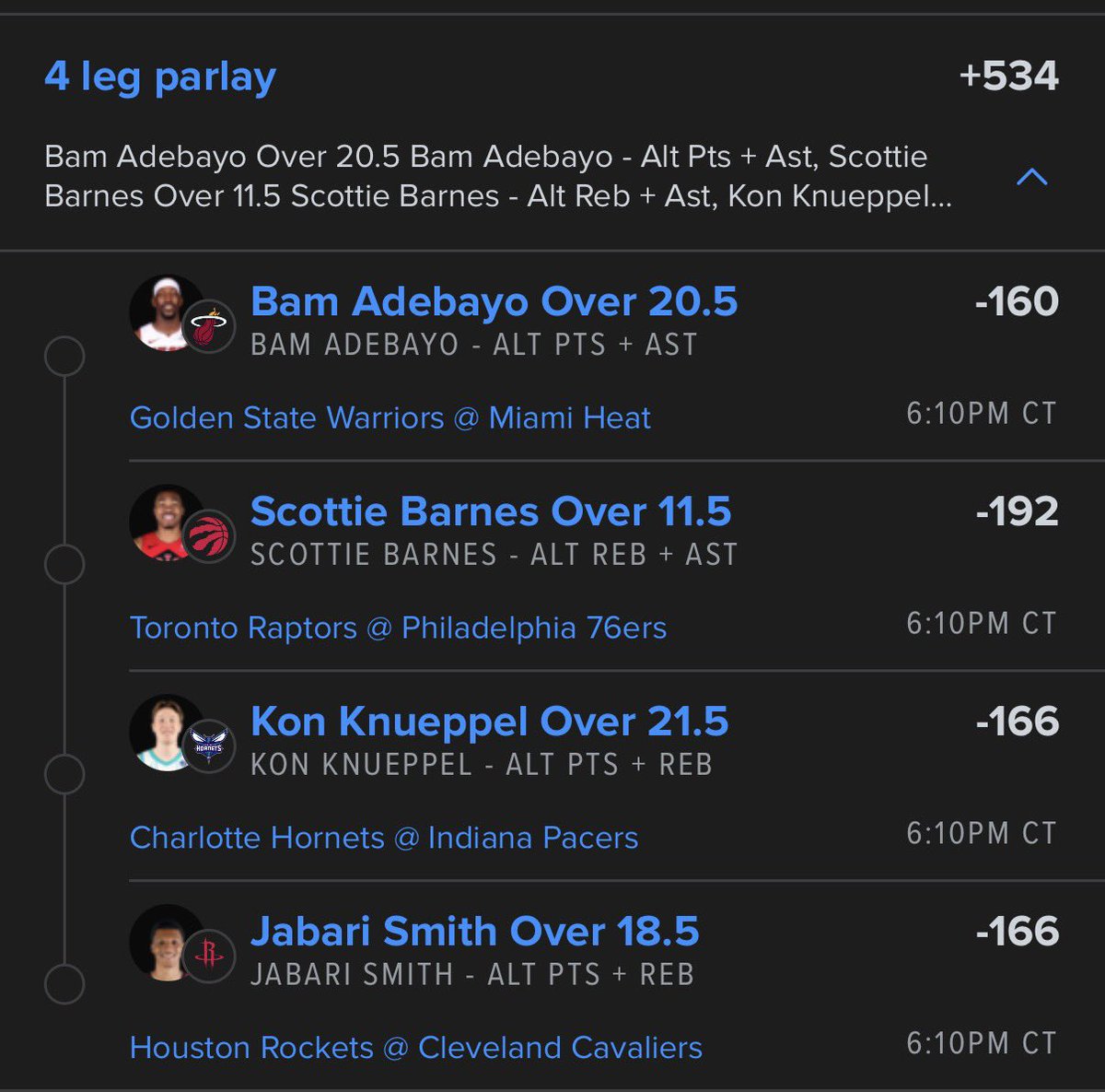 DavidParlays's tweet image. NBA PLAYER PROPS 🏀 

+534

FOR THE STREETS 💸
#GamblingX #NBA #PlayerProps