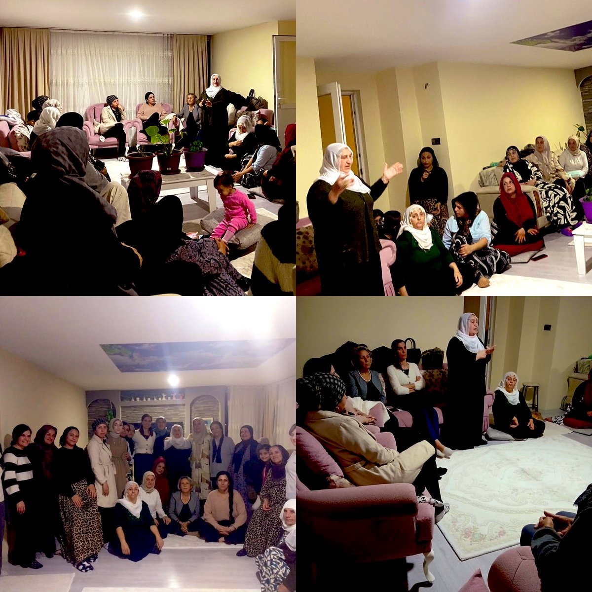 Aydın Germencik DEM Kadın Meclisi olarak Ortaklar mahallesinde 25 Kasım kapsamında  kadınlarla buluştuk. Kadınların özgür ve eşit yaşam mücadelesini her evde, her mahallede birlikte güçlendirmeye devam edeceğiz.
#25KasımKadınaŞiddetleMücadeGünü