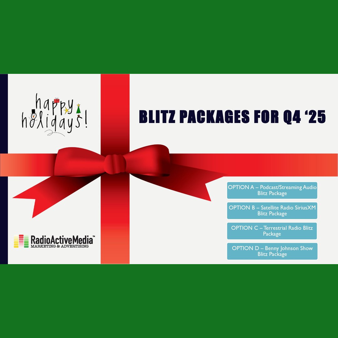 radioactivemedi's tweet photo. 🚨 Last-minute Q4 audio blitz opportunities are live!
Quick turnaround, strong reach, low-cost packages.

Contact us for full details! https://t.co/v5Mw9kRgw5