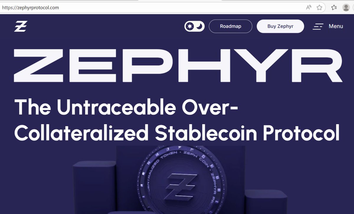 Altsteinn's tweet image. When Bears celebrating their wins and everybody gets depressed, its the time to bid.

And while there is shitton of raises happening for the next neobank, for the next big stablecoin, people are missing already liquid and battle tested underdogs.

I am speaking about $ZEPH of…