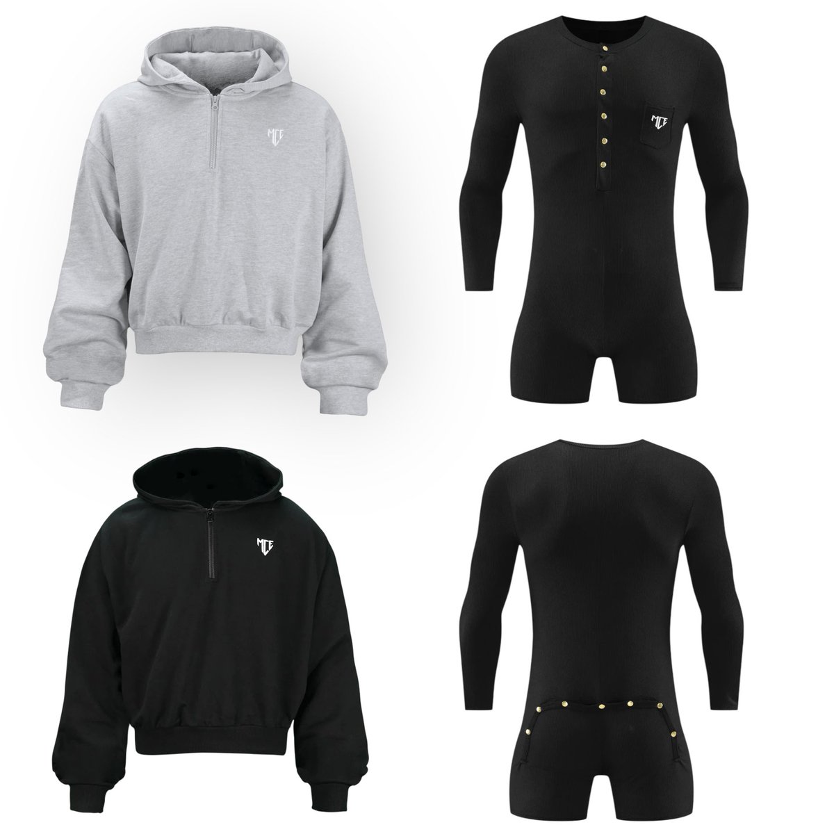 mcecreations's tweet image. 🚨 🖤🩶 COZY FREE GIVEAWAY 🖤🩶 🚨 winners will receive the black and gray quarter zips as well as the black MCE Union suit. To enter to win just retweet and you must be following this account. 3 winners will be drawn Monday  11/24. Good luck!!