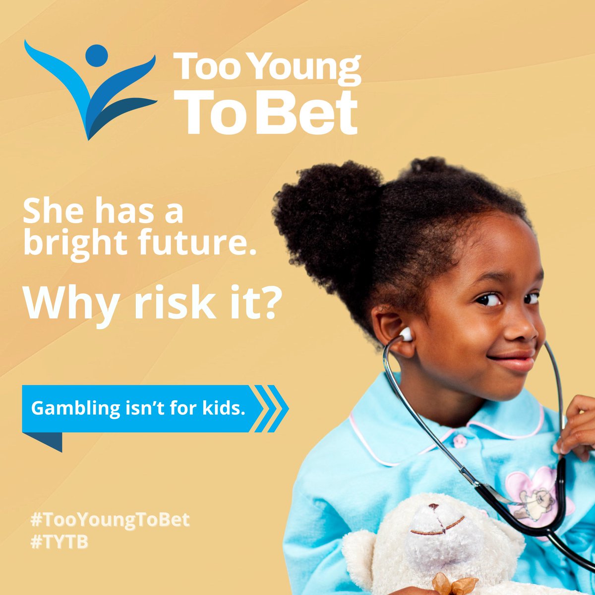 Research shows that early exposure to gambling increases a child’s risk of problem gambling later in life. Don’t risk their future – keep gambling away from kids.