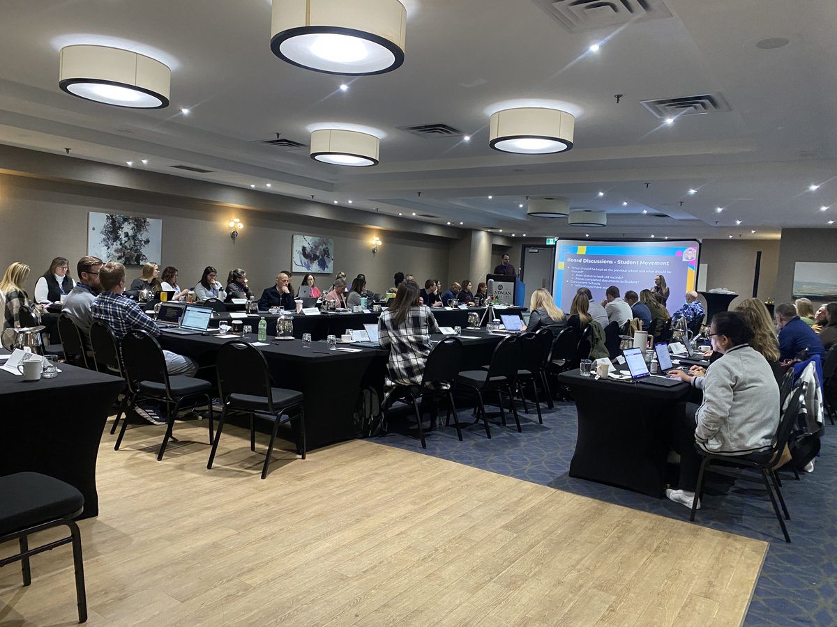 learn_style's tweet image. Day 1 of the Fall 2025 LEARNstyle User Group is complete!

Educators &amp;amp; leaders from across Ontario came together with one mission: improving student services. 💙

Thank you to all the boards who joined us -  excited for Day 2! #LEARNstyle #UserGroup2025