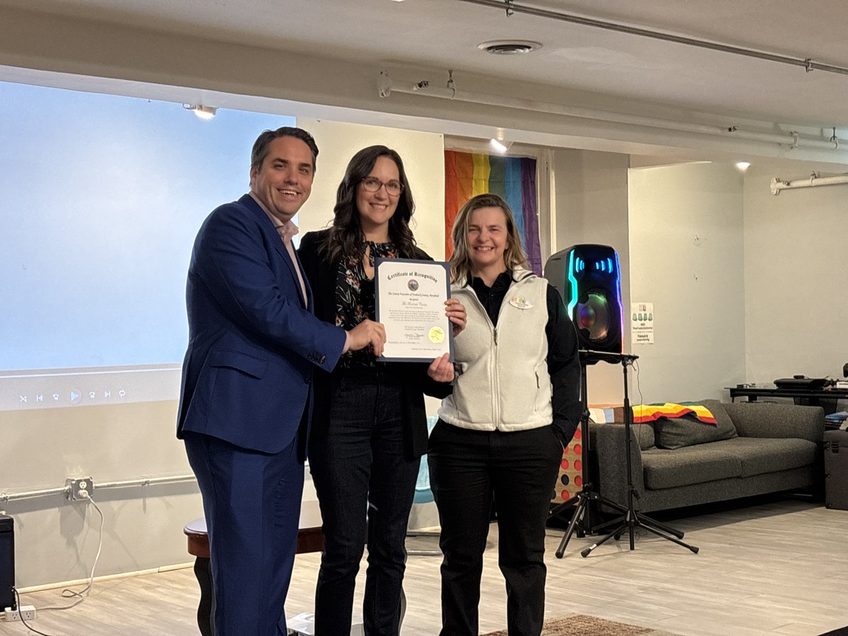 Loved attending the Frederick Center's FASHIONABLY LATE Grand Opening! A little over a year after their move to a new building, they are officially opening their LGBTQ+ community center to the public! During this time of intense hatred, it is so important to have these spaces.