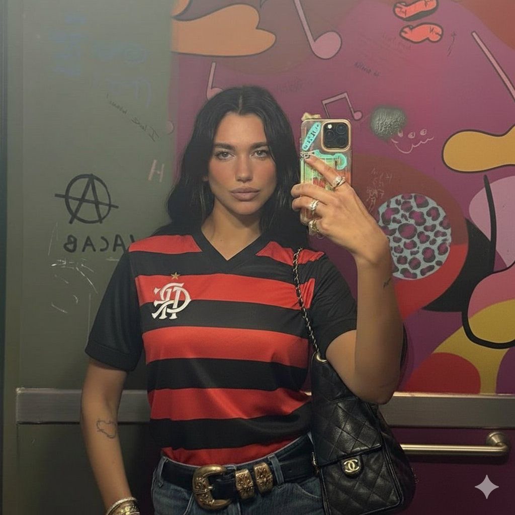 InfoDuaBrasil's tweet image. 🚨 | Ao que tudo indica, Dua Lipa estará presente no Maracanã na noite de hoje para acompanhar o #FlaFlu! Quais as apostas de vcs loves? 👀
