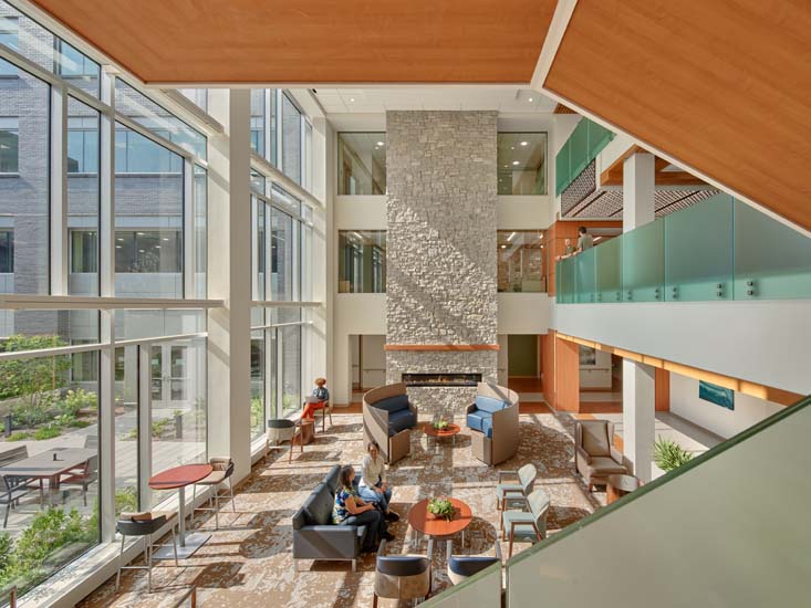 HCDMagazine's tweet image. The project team at Hord Coplan Macht share lessons in #adaptivereuse from the MyMichigan Health Pardee Cancer Wellness Center project: hubs.ly/Q03V7jFw0 (Image credit: Halkin Mason Photography LLC)