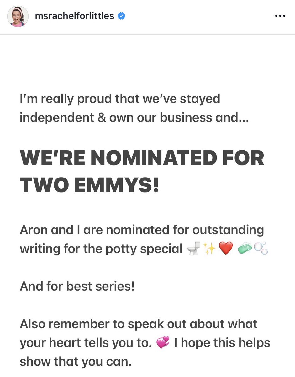 mamoun_linda's tweet image. Only Ms Rachel gets two Emmy nominations and uses the moment to remind people to speak out. 🥹👈🏾👈🏾👈🏾❤️