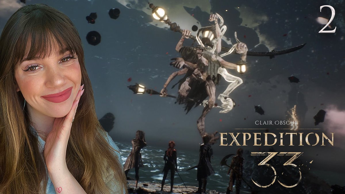 Esquie &amp; The Lampmaster - FIRST TIME Clair Obscur: Expedition 33 - Part 2

youtu.be/c4n7mQA64TY