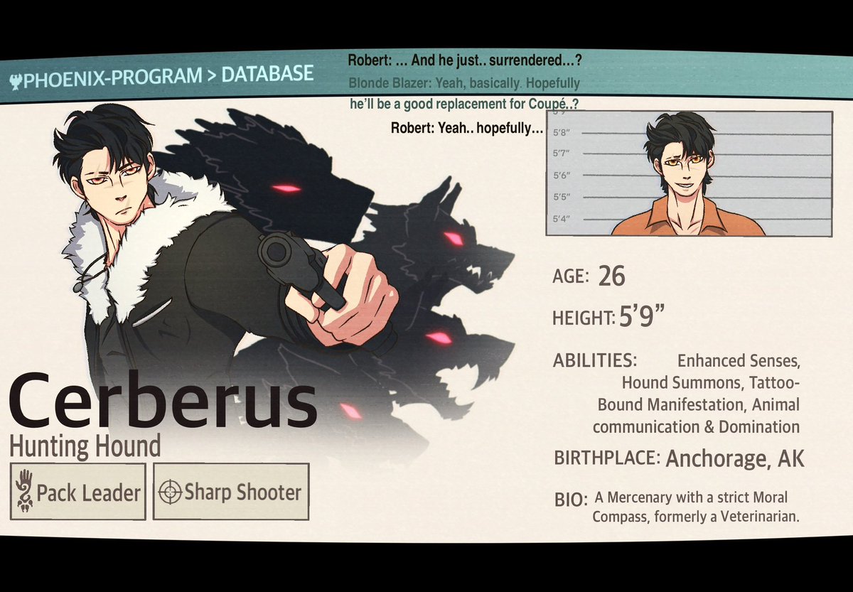 nsfw_fucker's tweet image. Did a little thing for #Dispatch.

I did use @/mahogdog’s character sheet as reference since I didn’t know what the database looked like.

He’s such a pretty boy.
My pretty boy. ☺️

#DispatchOC #Flambae #Mechman #BlondeBlazer #VideogameOC #artistsoftwitter #artistsupport