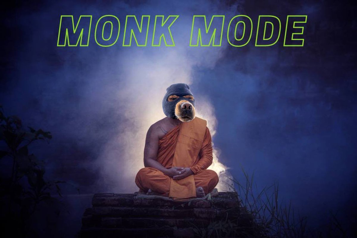 remain calm, monk mode