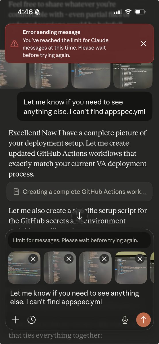 devops_daddy's tweet image. how do I reach limits on my Pro plan that I haven&apos;t used in MONTHS on the FOURTH message @claudeai