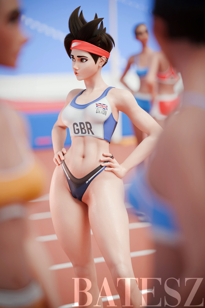 Tracer at the try-outs.