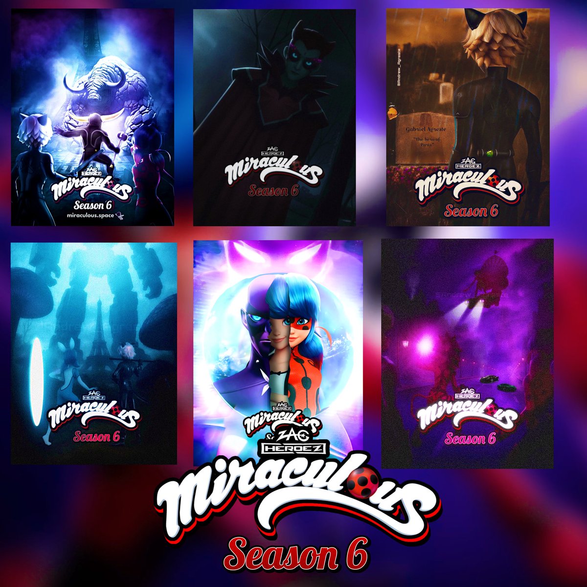 Andrew_Agreste's tweet image. We officially have the first half of season 6 of Miraculous Ladybug.

#ladybug #LilaRossi #adrien #marinette #MiraculousLadybug #mlbbfanart #MLBS6 #fanmade #mlbtwt #MiraculousSeason6