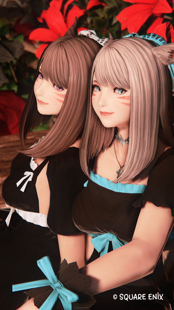 Ri_ri_FFxiv's tweet image. おはよ🐈‍⬛♡
#FF14 #おはミコ #ミコッテ