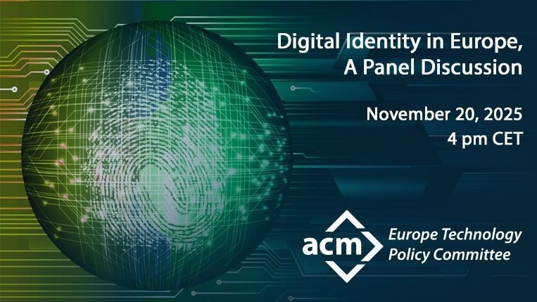 TheOfficialACM's tweet image. Digital ID is rising fast. So is the tension between safeguarding minors and preserving adult access.

Join ACM Europe TPC as experts unpack Europe’s path to scalable Age Identification Apps and the lessons emerging worldwide. 

Register now: buff.ly/Wi34XYl