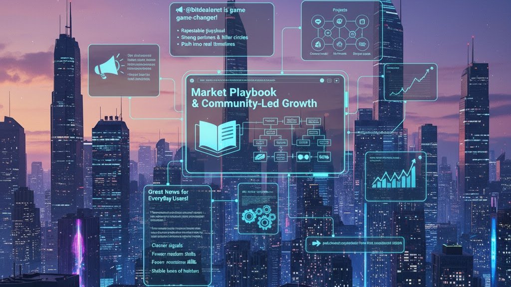 0xHaciyatmaz's tweet image. Let&apos;s dive into the world of market playbook partnerships, kol loops and community-led growth!

📢 @bitdealernet is a game-changer! They treat go to market as a repeatable playbook and their strong partners and killer circles push each new launch into real timelines instead of…