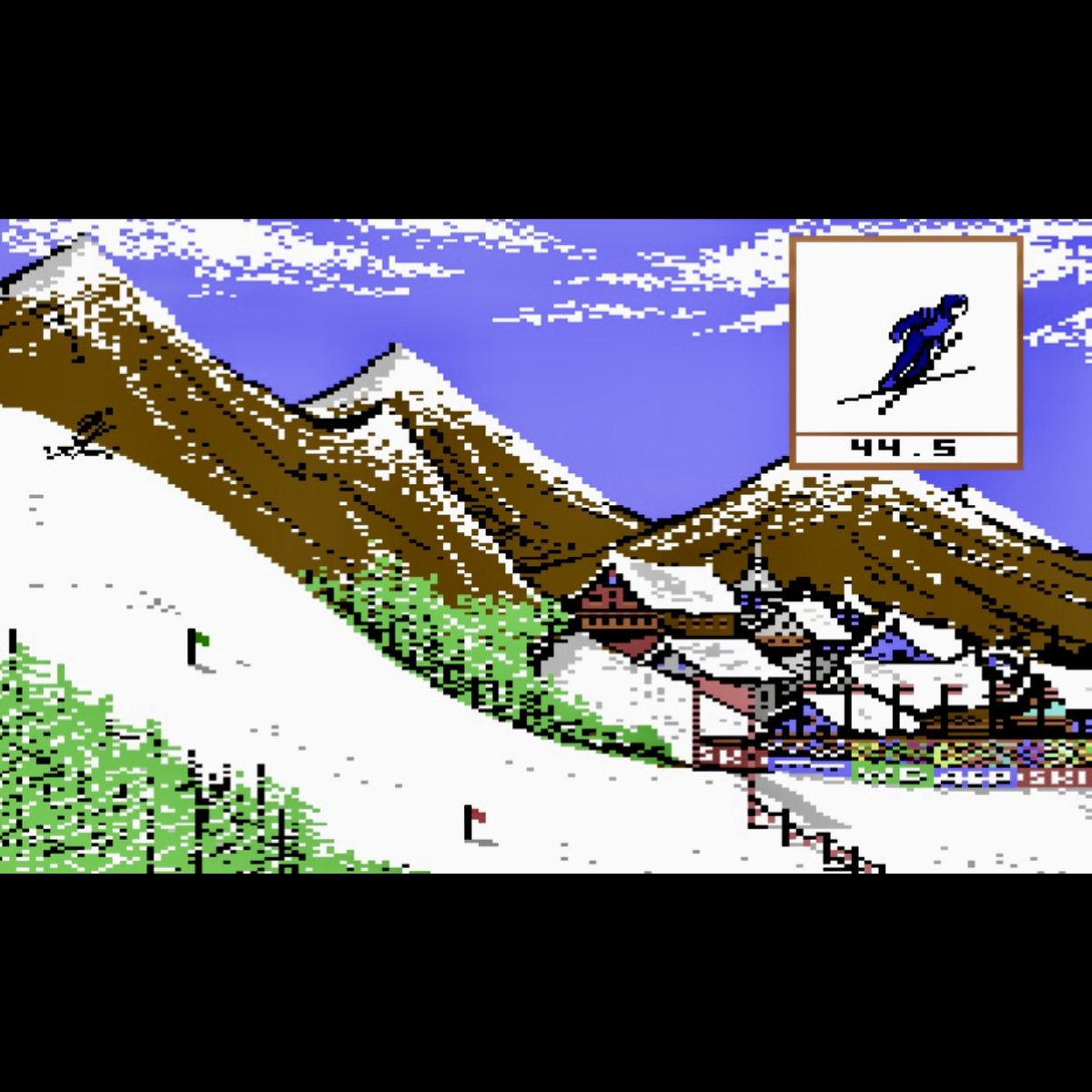 retroguybry's tweet image. 🕹C64 Game of the Day🕹
Winter Games (1985) by Action Graphics and published by Epyx/U.S. Gold. A nice addition to the series with some good events that thankfully, require a lot less joystick waggling than the previous games. #C64GameOfTheDay #Commodore64 #C64