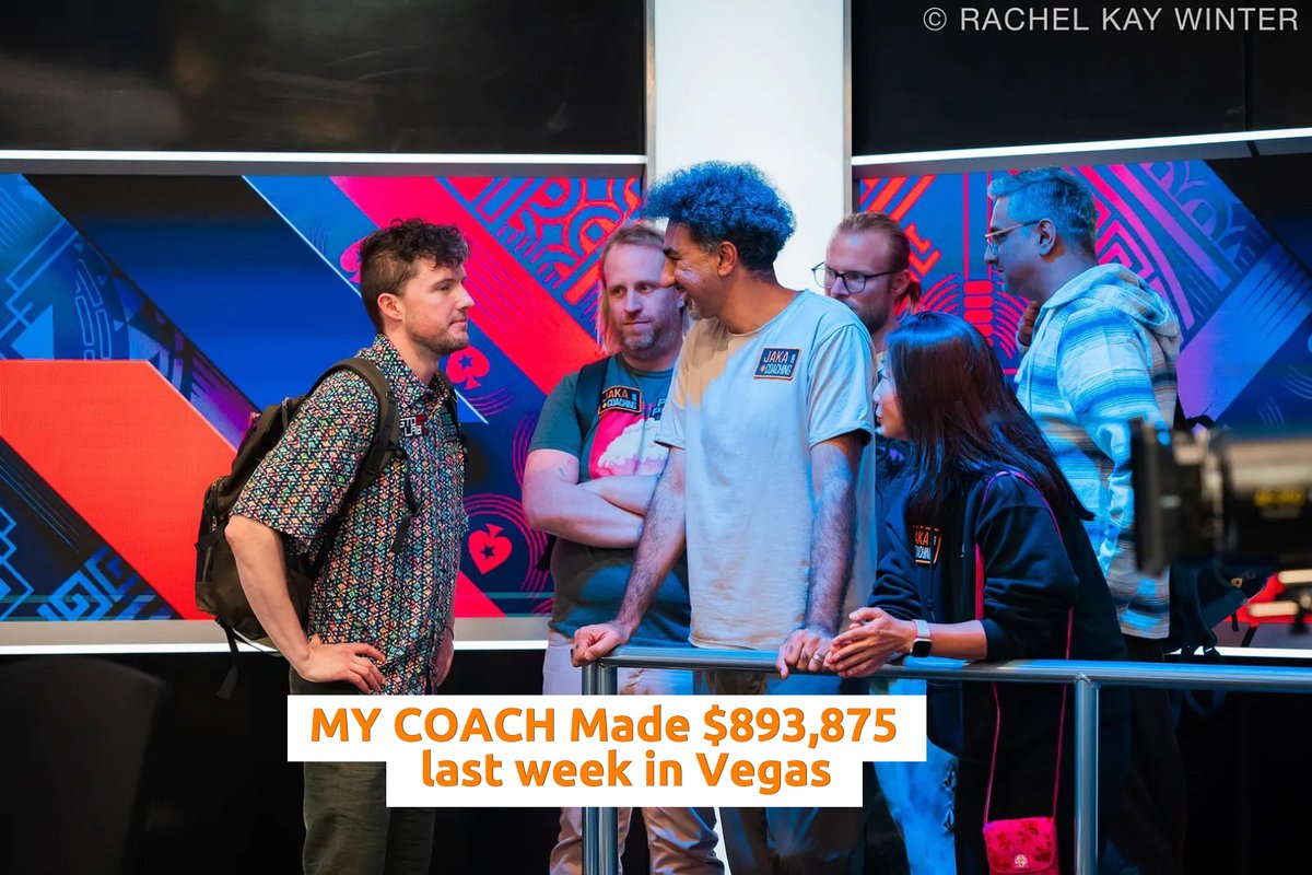 My poker coach, Thomas Boivin, just had another INSANE week at #NAPTLasVegas

$5.3k Main Event — chopped HU for $518,575

$40k Super High Roller — 2nd for $334,700

$20k High Roller — 8th for $40,000

Curious what studying with him actually looks like?👇