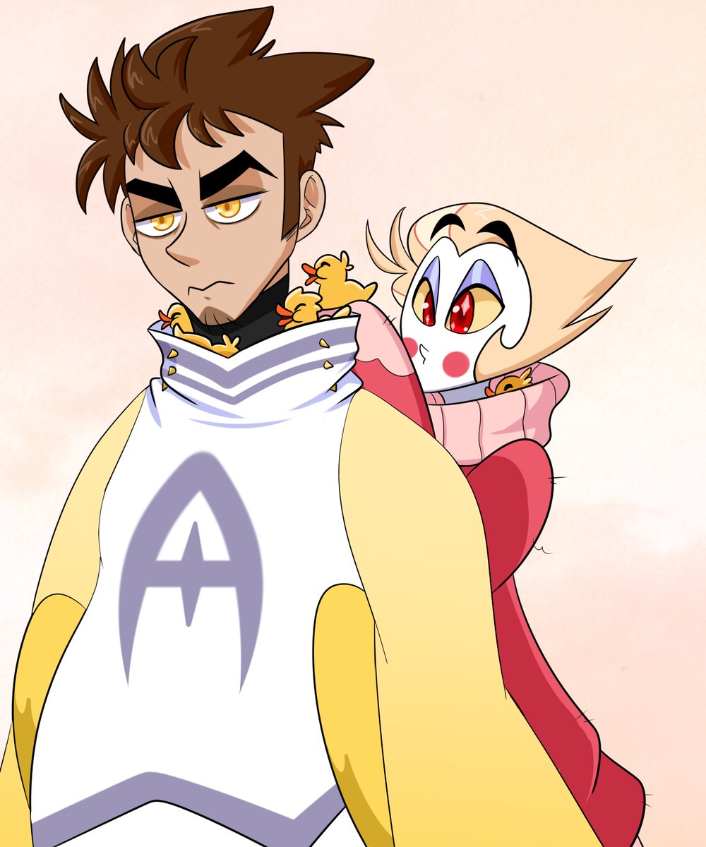 he's just putting two of his favorite things together

#adamsapple #hazbinhoteladam #HazbinHotelLucifer