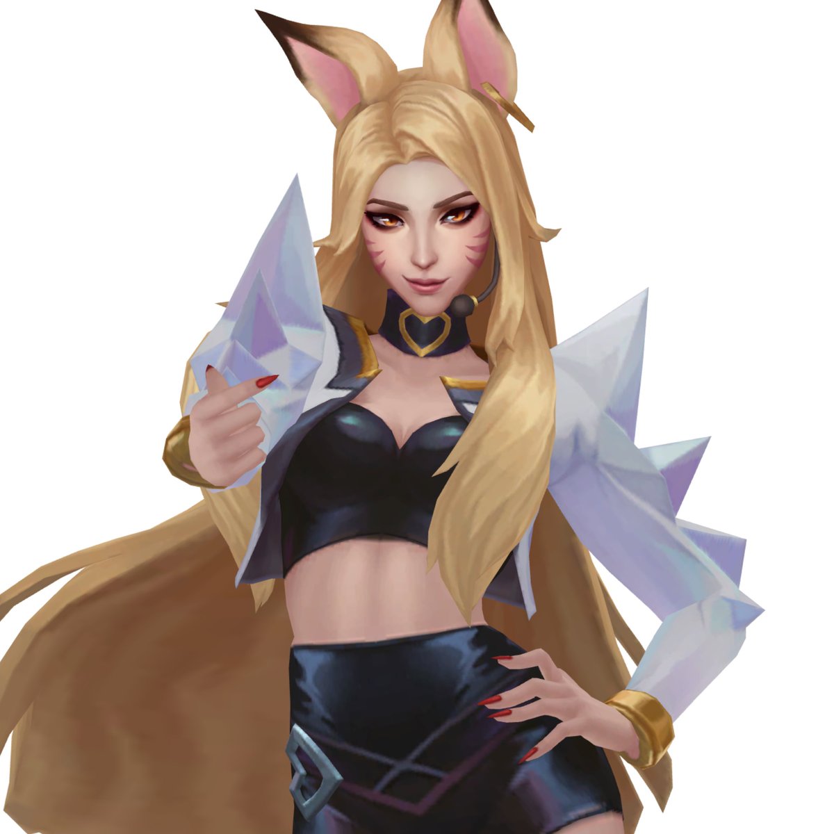 luxnoira's tweet image. the way this could just be a skin on league pc shes so pretty i need her