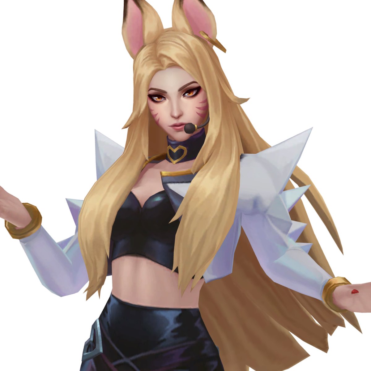luxnoira's tweet image. the way this could just be a skin on league pc shes so pretty i need her