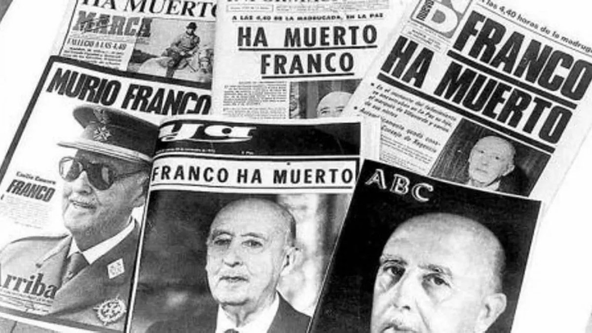 50 años después, siguen intentando borrar su nombre… porque les aterra su legado.

#Franco murió, sí. Pero la España que levantó la destruyen cada día quienes viven del odio y la mentira.

Debemos defender la verdad aunque duela. 🇪🇸🔥