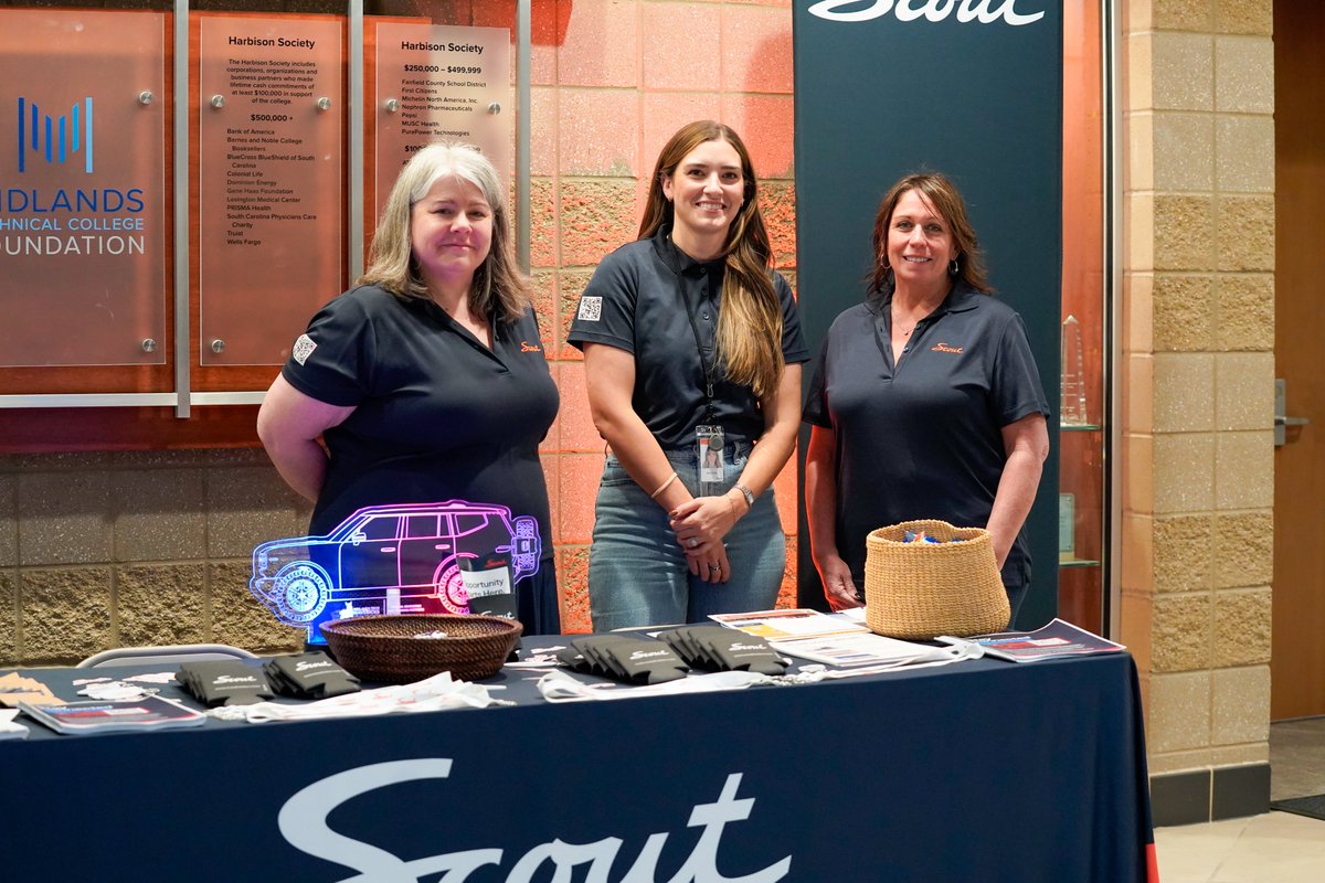 MidlandsTech's tweet image. Scout Night brought out 346 future EV trailblazers, all taking their first steps toward high-demand careers in South Carolina’s electric future. ⚡

Attendees got an inside look at the training and opportunities that can launch their EV career at MTC.

#ScoutNight #MidlandsTech