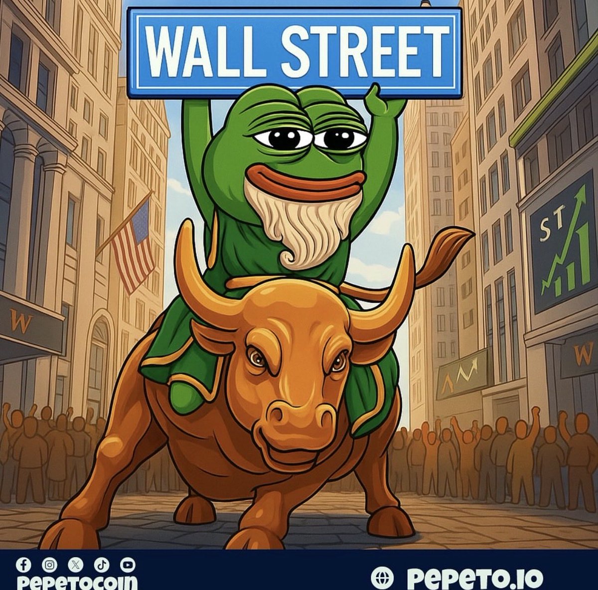 🚀 Real utility. Zero tax. One leader: $PEPETO. 🐸⚡️

Built on Ethereum. Made for true believers. Driven by unstoppable rewards.

🔥 218% staking rewards for holders

🎁 Join the $700K Giveaway before Tier 1 Listing:
gleam.io/adE5H/pepeto-7

🔗 Buy &amp; stake now: