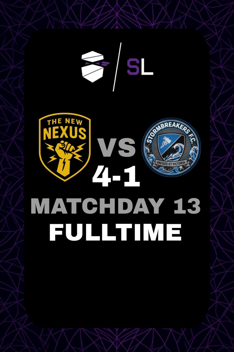 Una vittoria convincente che conferma l'impegno della squadra <a href="/ShadowLeagueFC/">Shadow League</a> 

Bella partita complimenti ragazzi <a href="/FcStormbreakers/">Stormbreakers Fc</a> 

#WeAreOne #JoinTheNexus