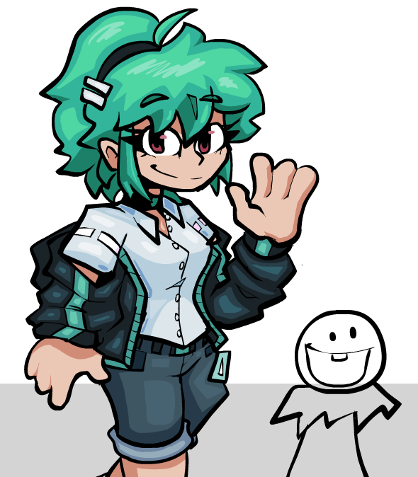 STRT23's tweet image. Wild design of @Yeetzer1 's OC to be featured in the mod