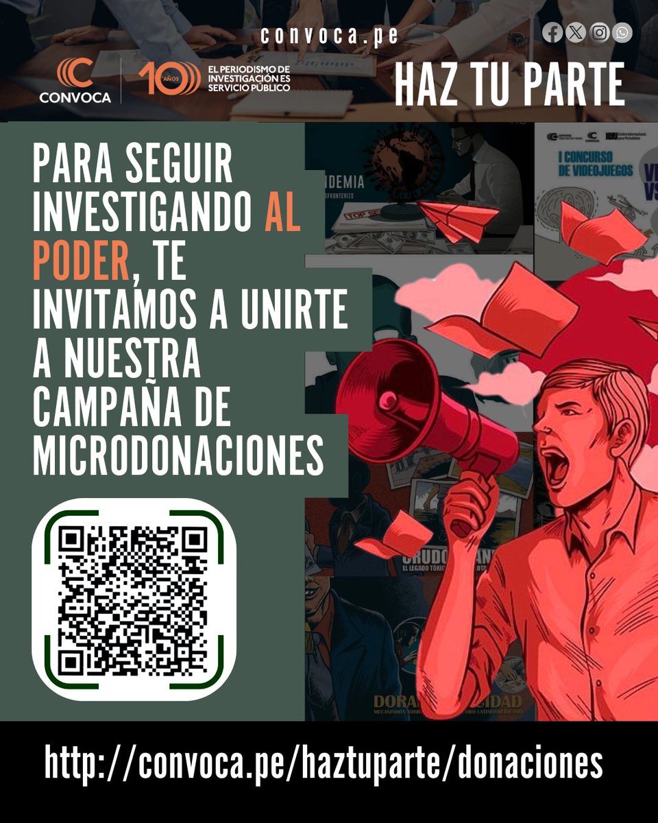 ConvocaPe's tweet image. ⚖️ #DeliaEspinoza El Congreso avanza hacia la inhabilitación de cuatro fiscales, Delia Espinoza, Zoraida, Villena, Sánchez  por 10 años, mientras el caso pasa a Comisión Permanente y luego al Pleno.
Todo el análisis de esta crisis: convoca.pe/agenda-propia/…