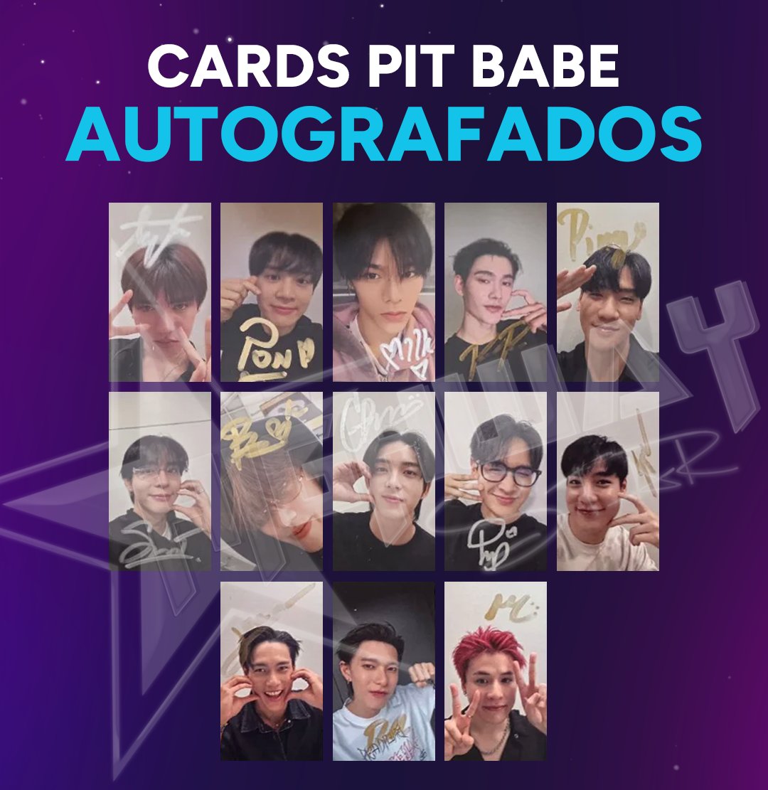 followhwstar's tweet image. VEIO AI 🙏 Cards autografados do elenco de PIT BABE estão disponíveis na nossa loja: hwstar.com.br/loja/ ⭐ Aproveite a promoção de ✨FRETE GRÁTIS✨ para todo o Brasil em qualquer compra!