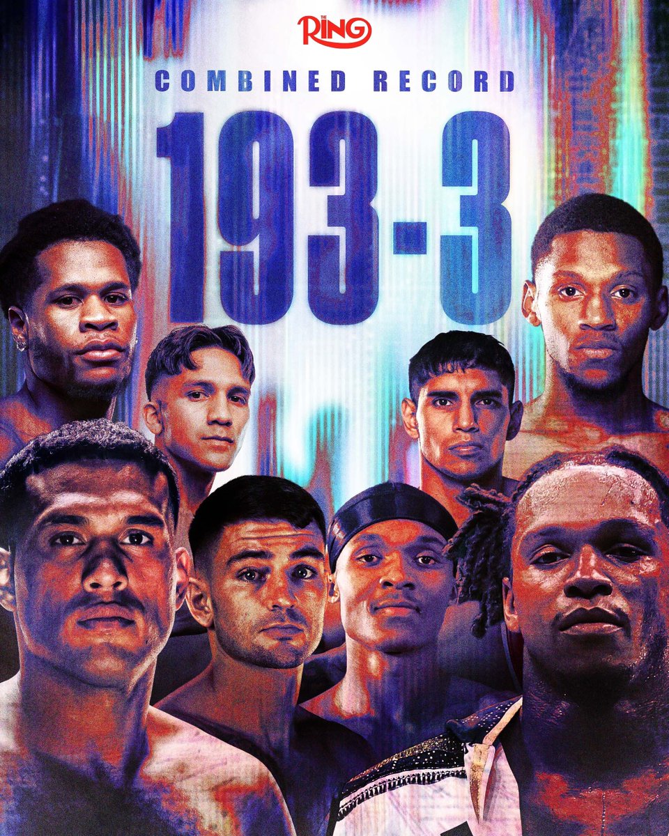 ringmagazine's tweet image. 193 wins and just three losses 🤯 

The eight fighters on The Ring IV main card this Saturday have a crazy combined record 📋

#TheRingIV | Buy now at DAZN.com | @RiyadhSeason | Nov 22nd in Riyadh 🥊