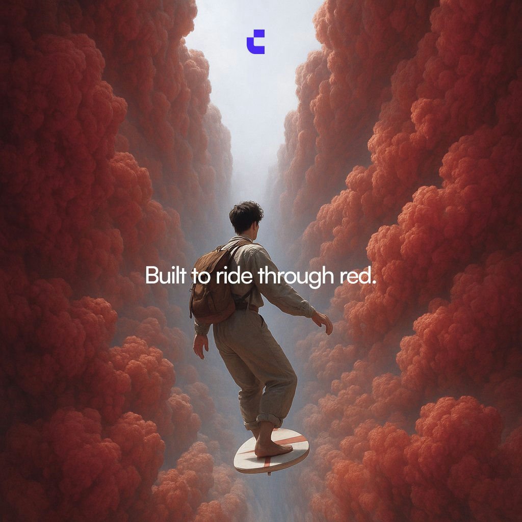 Ride though the red with CoinW 💯