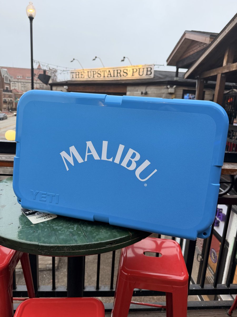 MusicVideoBingo's tweet photo. Check out tonight's MVB Grand Prize courtesy of @MalibuRum !! 

It's a brand-new, branded @YETICoolers valued at over $400. Someone will take this home just for playing Music Video Bingo https://t.co/XJQYuDhBii