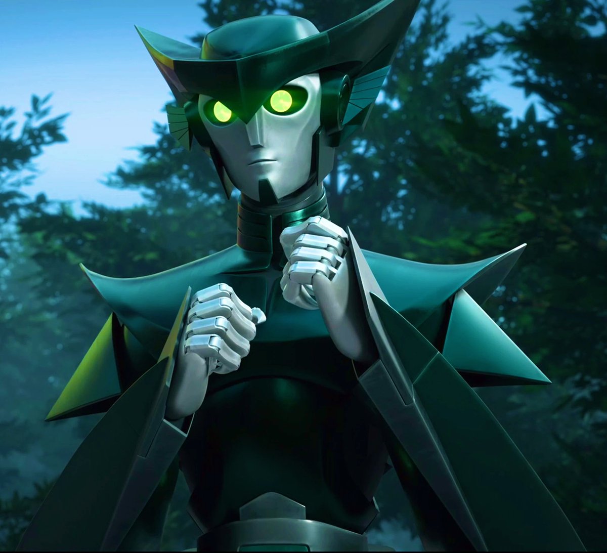 's tweet image. Hot Take #2: Nightshade was a mistake. The Transformers franchise, or any children’s franchise, for that matter, should not be used as a platform for postmodernist storytelling. (1/10)