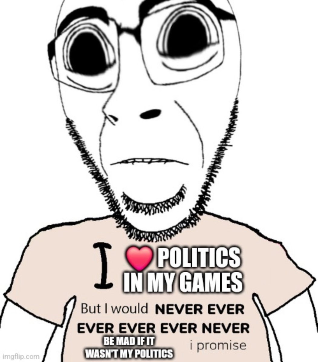 zeta_tf's tweet image. For example, some institutions, such as ICE, have used franchises like Halo and The Lord of the Rings in their messaging or outreach efforts. And some who accept politics in media get upset when it’s not their politics being represented, it goes both ways. (7/10)