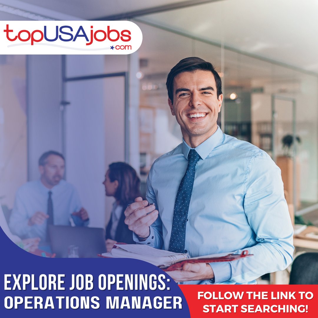 topusajobs's tweet image. Find your next #OperationsManager job or explore many other job opportunities here with TopUSAJobs: ow.ly/rSM750Xuq41
#jobs #jobboard #operations #job