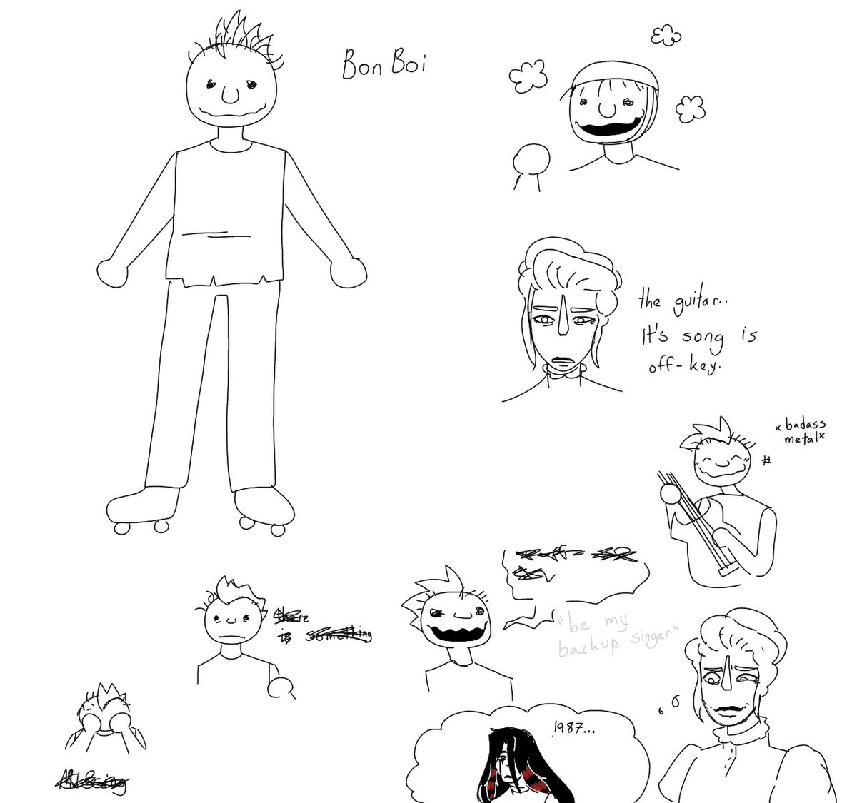 TheBekaShow13's tweet image. Bonboi, my mods version of 1st Prize lol
a discarded drawing come to life, who just wants to make his own music. 
#BaldisBasics #bbau #mods