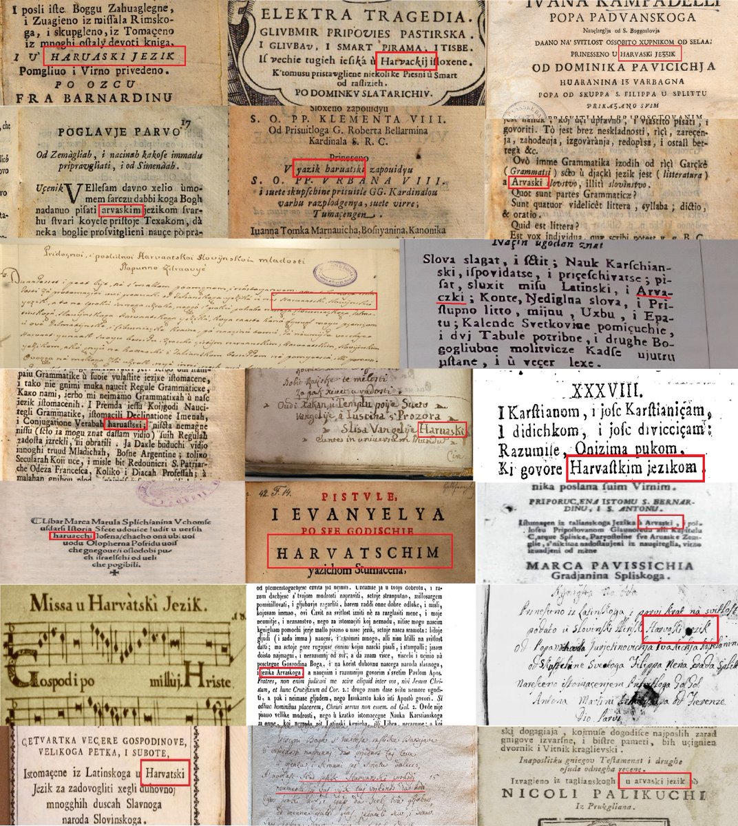 Sve nacije su derivat 19. st, pa tako i srpska. Ili ćeš mi reći da su pravoslavni Vlasi, koji do prije 250 god. nisu ni znali što je to "Srbin", bili Srbi još od ameba? 

Što se tiče jezika i tko je čijeg adaptirao, nek te poduči ova slika. Na sreću, mi imamo tapiju na naš jezik.