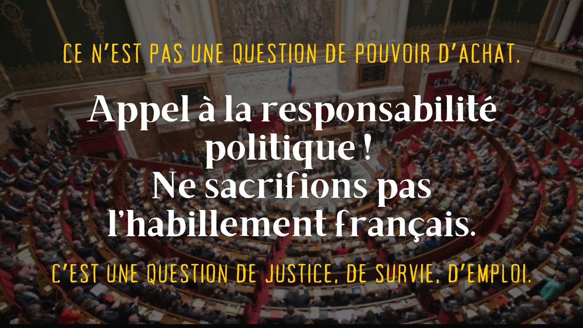 ❌ Le RN et LR bloquent une taxe de 2€ sur les colis ultra fast-fashion extra-européens.
Ce n’est pas une question de pouvoir d’achat.
C’est une question de justice commerciale et de survie pour nos commerces.
Soutenez l’équité. ✊
#Habillement #FastFashion #FNH