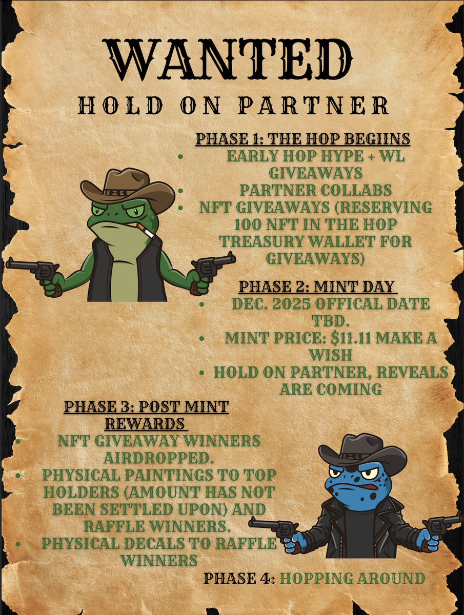 HoldOnPartner's tweet image. #HoldOnPartner, It&apos;s Roadmap Time
@TheCryptoCajun @CryptoRobC