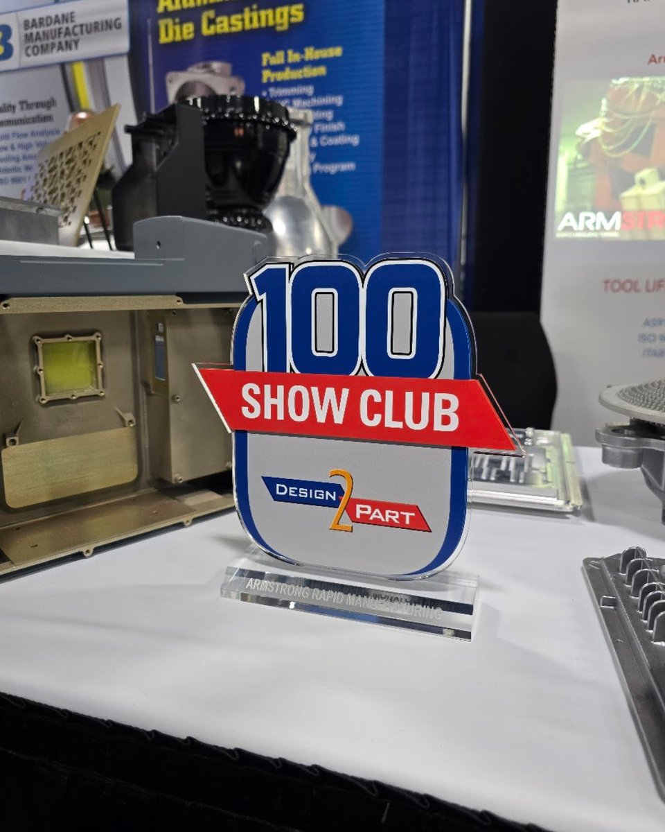 Design2Part's tweet image. Day 1, done ✅  Wrapped up an amazing day in Oaks and feeling energized for what’s ahead.

Join us tomorrow for another incredible day!

📅 Nov 19–20
📍 Greater Philadelphia Expo Center
🎟️ Free Admission: d2p.com/PA25