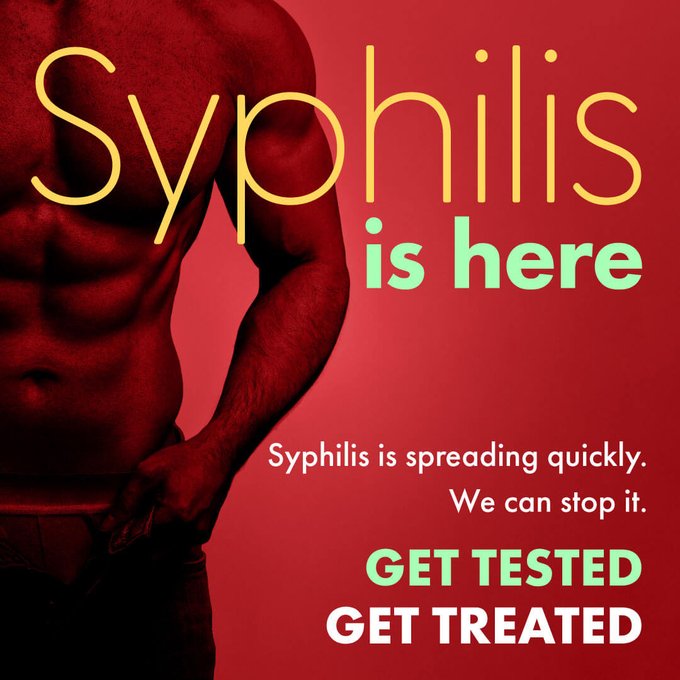 njhivstdline's tweet image. #Syphilis is an #STI that&apos;s easy to treat &amp;amp; cure with prescription medicine if caught early.🔻Think you may have syphilis or were exposed to syphilis? Talk to your medical provider about getting tested. Start treatment if diagnosed. Ask if #DoxyPEP is right for you.📱800-624-2377