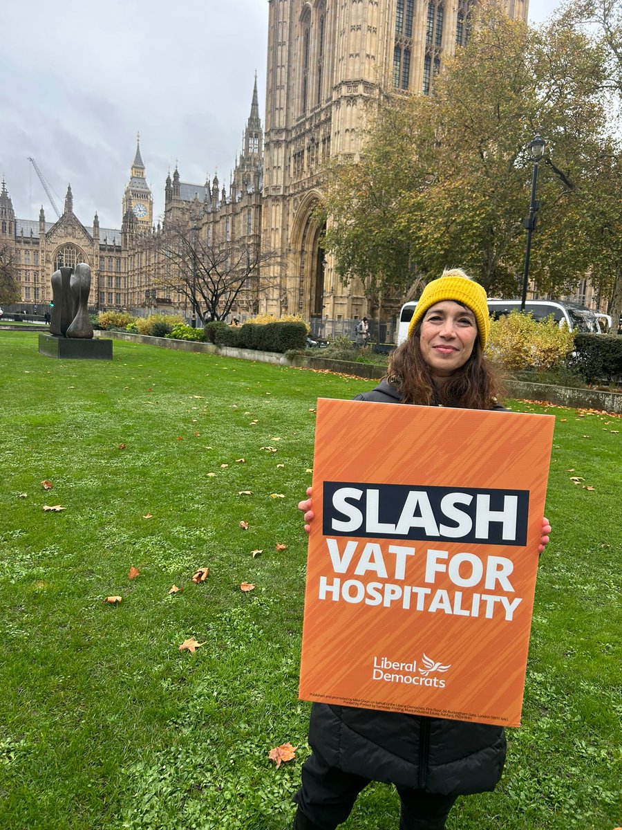 MP4Stratford's tweet image. This morning I joined  my 🔶️Liberal Democrats colleagues once again calling  for a 5% VAT cut to save the hospitality sector, support our high streets, and help to lower costs for customers.