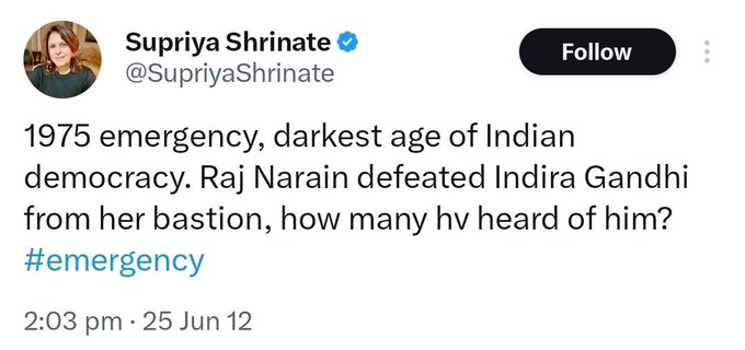 And now she is <a href="/INCIndia/">Congress</a> leader n spokesperson (and great bootlicker too)