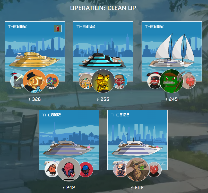 I've deployed my fireteams for Operation: Clean up.