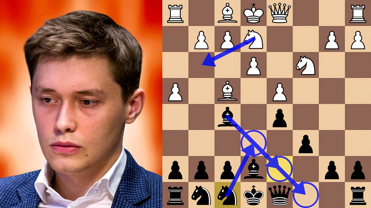 ChessNetwork's tweet image. Esipenko Hunts Shankland&apos;s King in a QGD youtu.be/u_7VIgqxQHQ #FIDEWorldCup