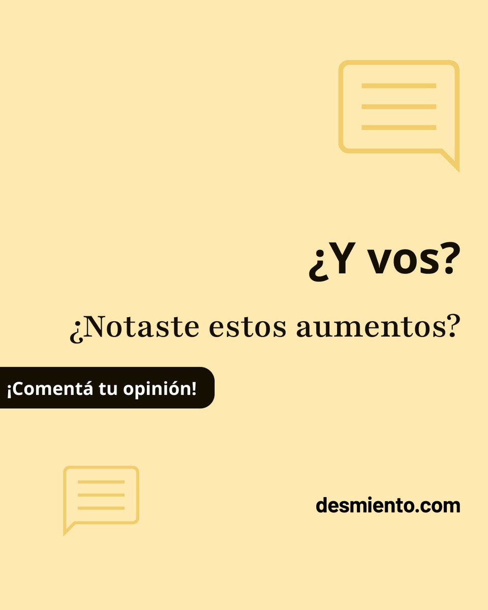 La inflación mensual bajó, pero después de un salto enorme. Muchos básicos subieron 200–300% desde nov-2023 y los salarios no acompañaron. 

Hoy hay “estabilidad”, pero con precios muy altos y poder adquisitivo rezagado. 
👉 ¿Lo notás cuando hacés las compras?