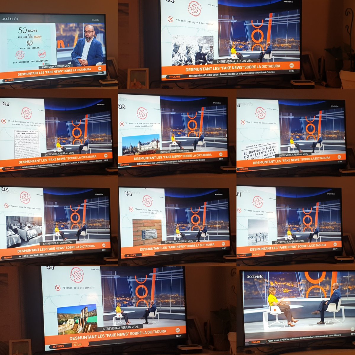 Excel.lent presentació de les 50 RAONS DE PER QUÈ AMB FRANCO NO ES VIVIA MILLOR,  per part d'en Ferran Vital al 3CAT Info. Una bona cloenda a un any de feina a les portes del 20-N. #cdanoguera #aprendreambelscampsientorns #memoriademocratica